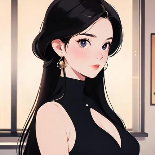 温柔人物画面